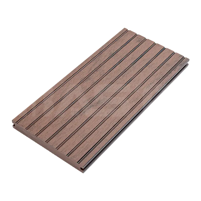 Anti-Insect and Non-Warping Classic Solid Composite Decking Board 140mm x 25mm