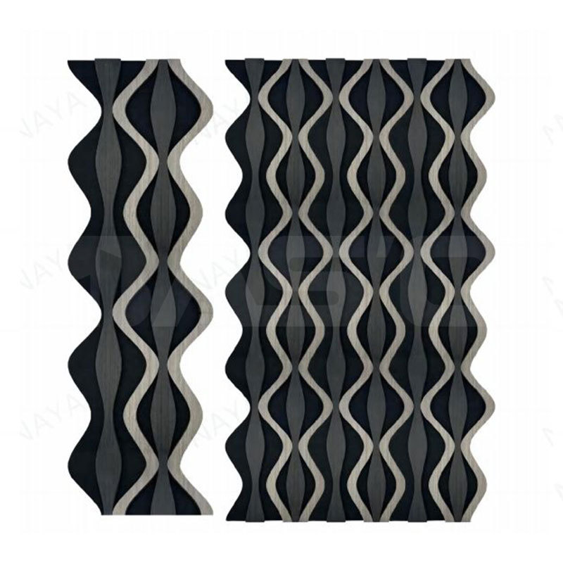 Waved Acoustic Panels 